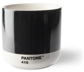 Cană neagră din ceramică 175 ml Cortado Black 419 – Pantone