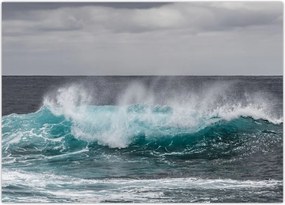 Tablou - Valuri pe ocean (70x50 cm)