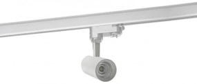 Spot LED directionabil pe sina KIRKE TRACK 3Line CCT 10W alb