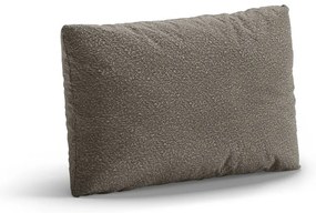 Pernă pentru canapea gri cu tapițerie din țesătură bouclé Poppy – Micadoni