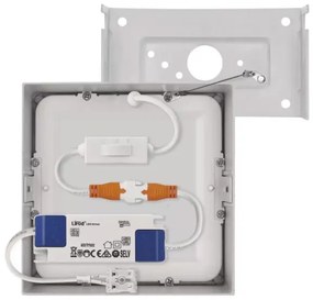 Plafonieră LED/7,6W/230V 3000/3500/4000K 12x12 cm alb