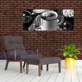 Tablou - Ciocolată caldă de Crăciun (120x50 cm)