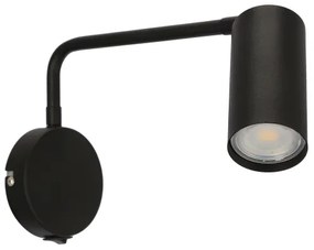 Lampă de perete TINA 1xGU10/15W/230V neagră