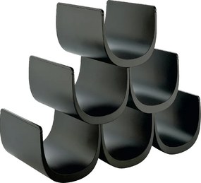 Suport pentru sticle Noè, negru- Alessi