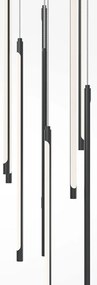 Lustra LED minimalista design liniar Light stick negru