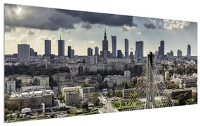 Tablou cu oraș mare (120x50 cm), în 40 de alte dimensiuni noi
