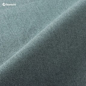 Pat matrimonial albastru prăfuit tapițat fără somieră 160x200 cm Mattis – Meise Möbel