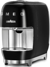 Espresor cu capsule SMEG Lavazza A Modo Mio LM200, 1250 W, 10 bar, 0,9 l, Incalzire rapida, Negru