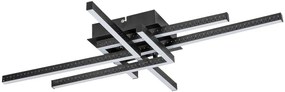 Plafoniera LED design modern Casimir negru