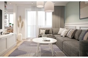 Covor gri din lână 200x300 cm Shades – Agnella