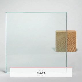 Usa de interior cu luminator cu geam si supra lumina 250 - 500 mm, 800, 1050 - 1300 x 2080, 250 - 1000, Gri Antracit, Clara
