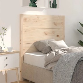 vidaXL Tăblie de pat, 96x4x100 cm, lemn masiv de pin