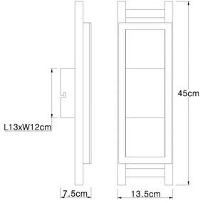 Aplică LED Globo 67266W ILLA LED/10W/230V