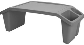 Tava de pat 60 x 30 x 21 cm, gri