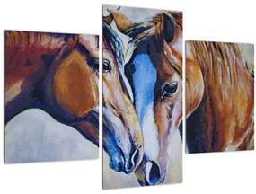 Tablou - Caii îndrăgostiți (90x60 cm)