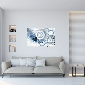 Tablou - Abstract geometric (90x60 cm)