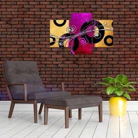 Tablou abstracției (90x60 cm)