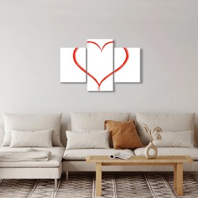 Tablou cu inima (90x60 cm)