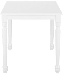 Masă de sufragerie Celin (pentru 4 persoane) (alb). 1010150