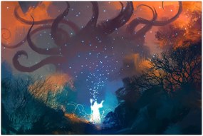 Tablou - Vrăjitorul magicean (90x60 cm)