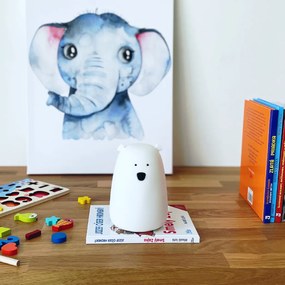 PIPPER | Lampa din silicon pentru copii - ursul polar