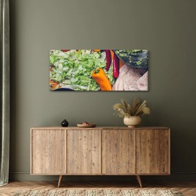 Tablou cu legume (120x50 cm)