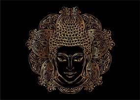 Tablou - Buddha auriu (70x50 cm)