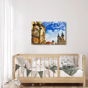Tablou - Ceasul astronomic din Praga (90x60 cm)