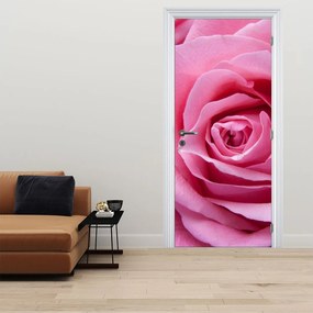 Fototapet pentru ușă - Trandafir (95x205cm)
