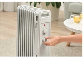 Sencor - Calorifer electric cu ulei, 9 elemente, 3 trepte de putere 800/1200/2000 W, 230 V, alb