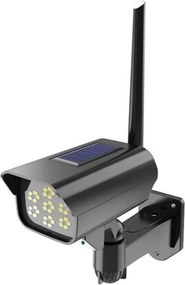 Set 3 bucati Camera Led Solara Falsa cu Senzor de Miscare si Telecomanda, Lampa Stradala