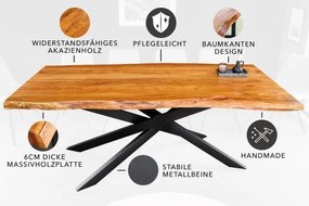 Masa design industrial vintage Mammut 200cm, salcam