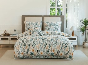 Lenjerie cocolino BOTANELLA albastru Dimensiune lenjerie de pat: 70 x 90 cm | 140 x 200 cm