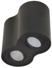 Lampă spot SIROCO 2xGU10/30W/230V negru