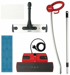 Mop cu abur fără fir Polti MOPPY RED, roșu
