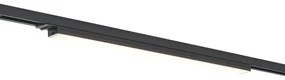 Plafonieră modernă neagră pentru sistem de șină monofazat 15W 1180 lm 2700-3800K - Iconic Tsiri