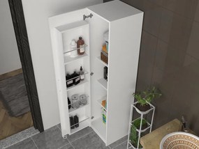 Dulap Organizator Baie/Bucatarie UnicUtil, 44 x 44 x 180 cm, Alb