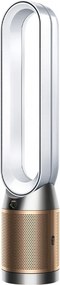Resigilat: Purificator si racitor de aer Dyson Cool Formaldehyde™ TP09, 40W, 40 m², 10 viteze, Oscilatie, HEPA, Wi-Fi, LCD, Control vocal, Alb/Auriu