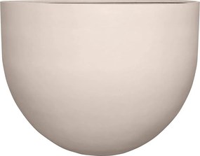 Ghiveci Jumbo Mila, culoare alb natural, dimensiuni multiple - PotteryPots mărimea: M - ø 100 cm | înălțime 76 cm