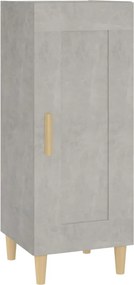 vidaXL Servantă, gri beton, 34,5x34x90 cm, lemn compozit