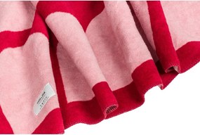 Pătură roșie/roz 150x200 cm Gilli – noo.ma