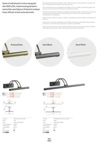 Aplică LED pentru tablouri IKON Redo 01-3468 LED/7,3W/230V 29,5 cm CRI 92 alb