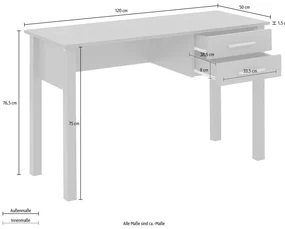 Birou 50x120 cm Marion - Støraa
