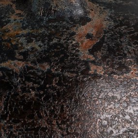 Vază maro închis din teracotă înaltă (înălțime 60 cm) Artem – Ixia