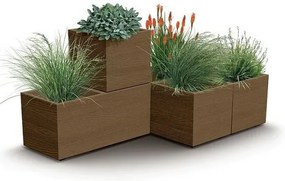 Ghiveci MADERA CASE ECO WOOD 77 cm, maro, M