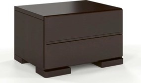 Noptieră lemn masiv TerraCraft 1 Sertar Pin, 40 × 34 × 25 cm
