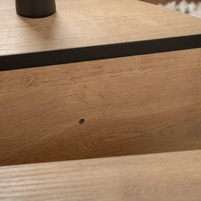 Masă de cafea Orion Honey Oak Black