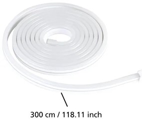 Bandă LED RGBW dimabilă 3m Eglo 901108 NEON-STRIPE-Z LED/20W/230V 3000-6500K