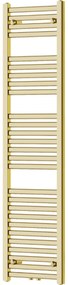 Mexen Hades radiator baie 1500 x 400 mm, 461 W, auriu - W104-1500-400-00-50