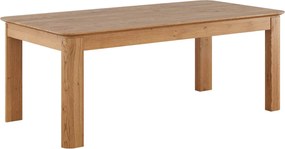 Masă stejar masiv Dining Dominic 180/200/, 220 × 100 × 78 cm